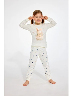 Pyžamo Cornette Kids Girl 594/201 Sleeping, délka rukávů 86–128