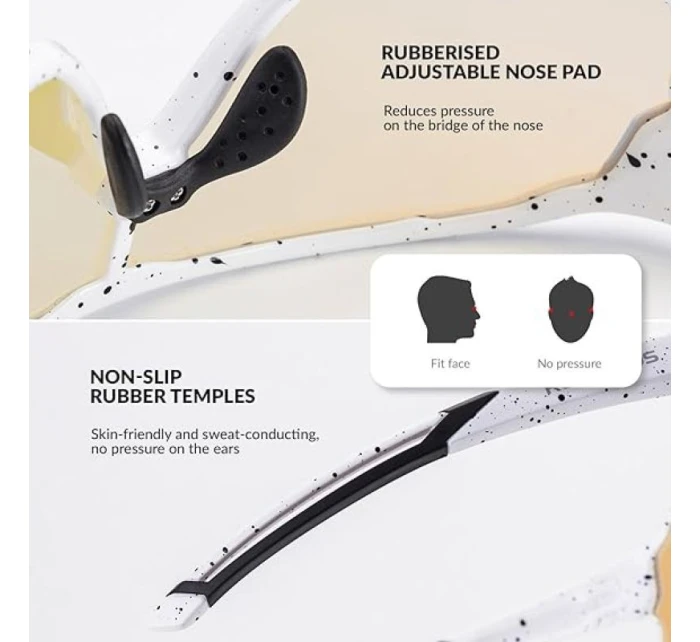 dziecięce okulary sportowe z model 21855173 - Rockbros