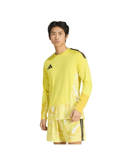 Pánský soutěžní brankářský dres adidas Tiro 26 s dlouhým rukávem žlutý KB5250 pánské