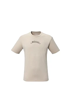Pánské tričko MILLET Cimaï Collab Ts Ss M, béžové