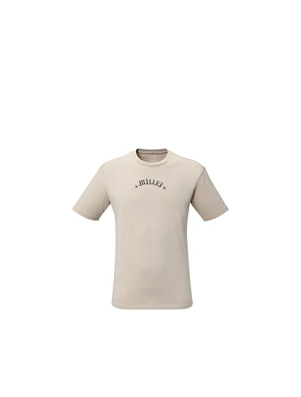 Pánské tričko MILLET Cimaï Collab Ts Ss M, béžové Pánské tričko MILLET Cimaï Collab Ts Ss M, béžové