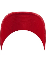 6 panelová bavlněná keprová kšiltovka red model 22482527 - Flexfit