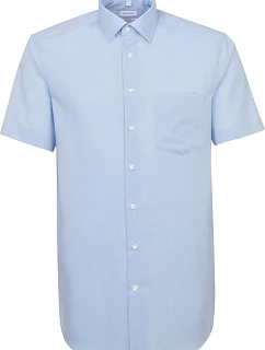 Seidensticker Shirt Regular SSL Košile s krátkým rukávem 78.3001 light blue