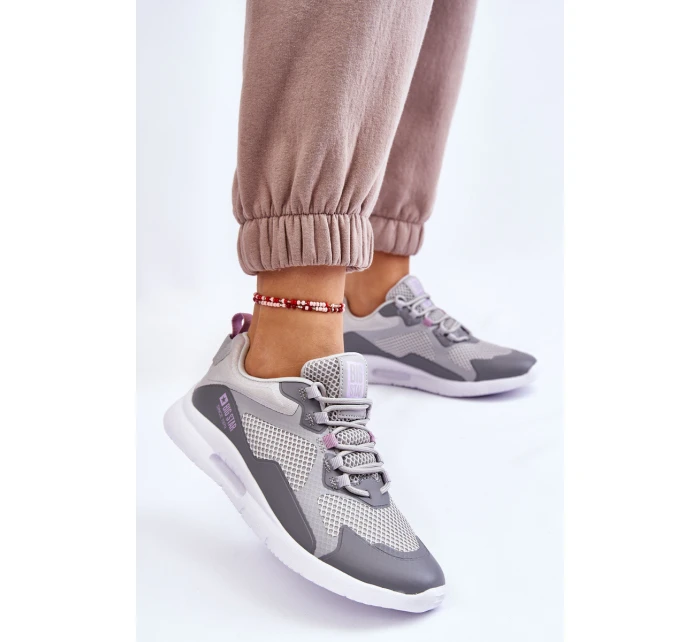 Dámská sportovní obuv Tenisky Big Star LL274371 Šedá Dámská sportovní obuv Tenisky Big Star LL274371 Šedá