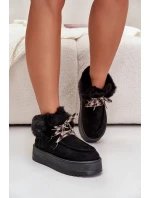 Dámské s podrážkou černé model 21679252 - Boto Dámské s podrážkou černé model 21679252 - Boto