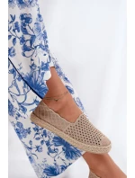 Dámské Espadrilky S Pletením Béžové model 21691952 - VINCEZA