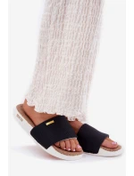 Dámské Klapky Big Star model 21692231 Černé - Big Star Shoes Dámské Klapky Big Star model 21692231 Černé - Big Star Shoes