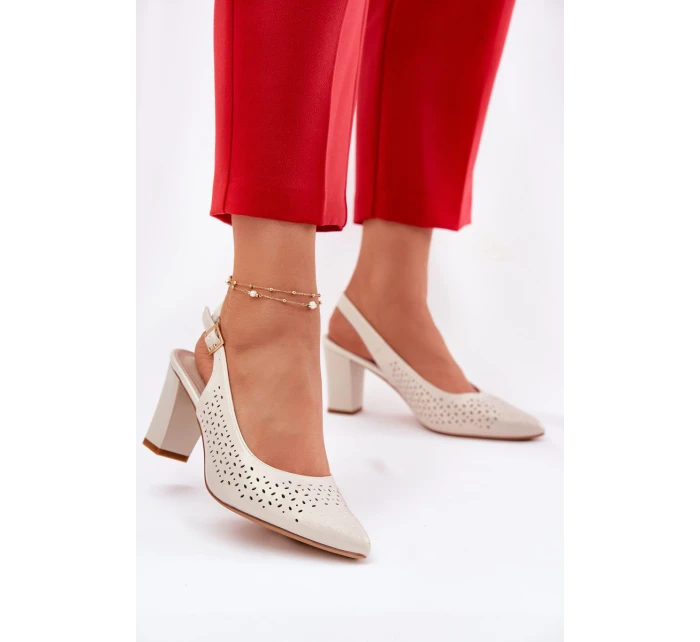 Sandály S  Na Podpatku model 21692897 - SERGIO LEONE