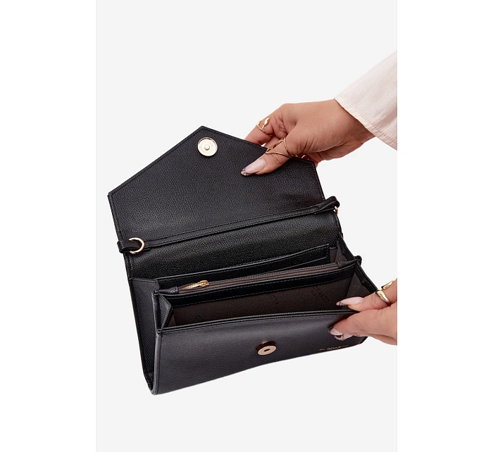 Kabelka Peněženka 2v1 S Páskem Černá model 22111708 - Flora&Co