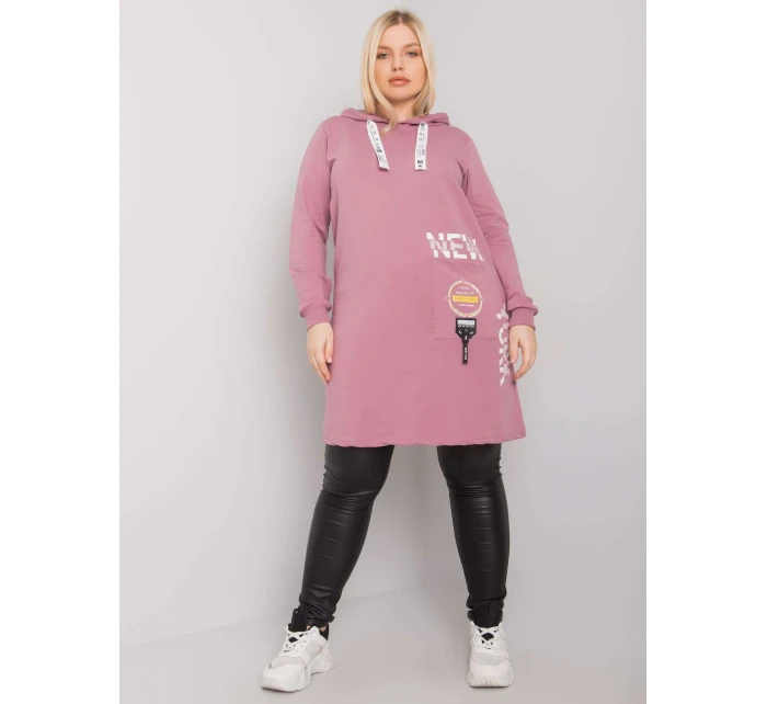 Tunika RV TU 7221.80P tmavě růžová