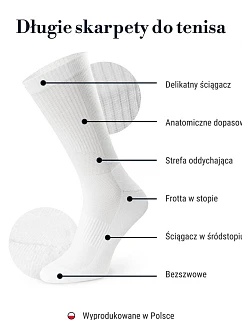 TENISOVÉ PONOŽKY 019