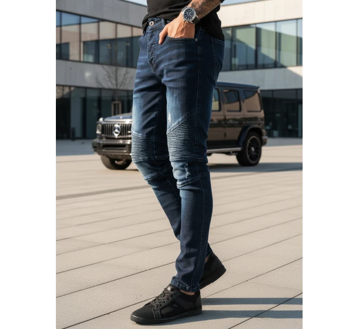 Pánské modré kalhoty Dstreet model 21965130 - FashionStreet