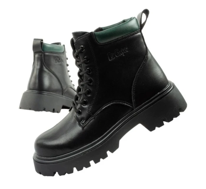 Lee Cooper boty dámské trapper boty kožené zateplené šněrovací dámské boty Lee Cooper boty dámské trapper boty kožené zateplené šněrovací dámské boty