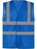 HVW 120 HiVis síťovaná bezpečnostní vesta model 22502279 royal blue - Yoko HVW 120 HiVis síťovaná bezpečnostní vesta model 22502279 royal blue - Yoko