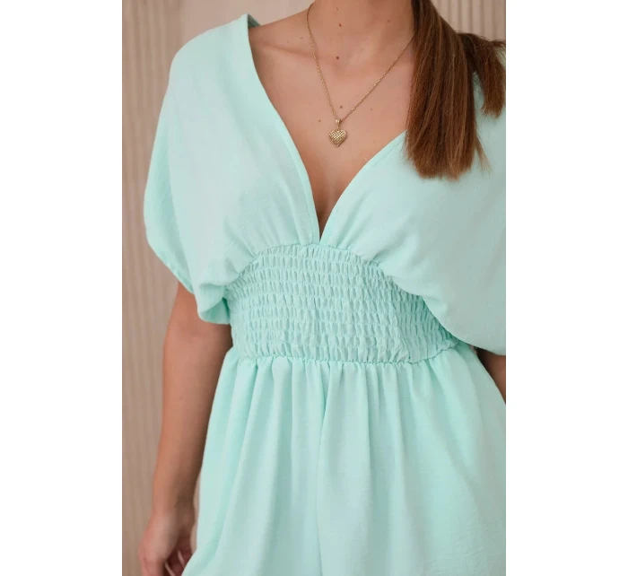 Kombinéza s volánky v pase mincovna