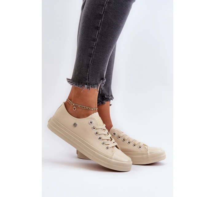 Klasické Dámské Tenisky Big Star NN274286 Bežové Klasické Dámské Tenisky Big Star NN274286 Bežové