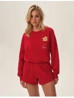 Dámské pyžamo Červená model 20305086 - HENDERSON LADIES Dámské pyžamo Červená model 20305086 - HENDERSON LADIES