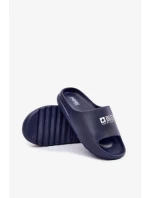 Pánské pěnové pantofle s logem Big Star – tmavě modré