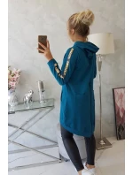 Dámská delší mikina se zipem na zádech Marine model 21345012 - Kesi Dámská delší mikina se zipem na zádech Marine model 21345012 - Kesi