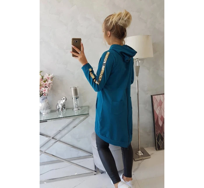 Dámská delší mikina se zipem na zádech Marine model 21345012 - Kesi Dámská delší mikina se zipem na zádech Marine model 21345012 - Kesi