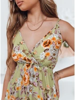 zelené maxi šaty model 21990223 - Dstreet zelené maxi šaty model 21990223 - Dstreet