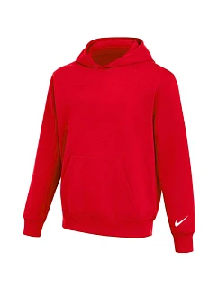 Dětská mikina Nike Park 26 Fleece Hoodie, červená, model 22310151 velikost 657 S - No name