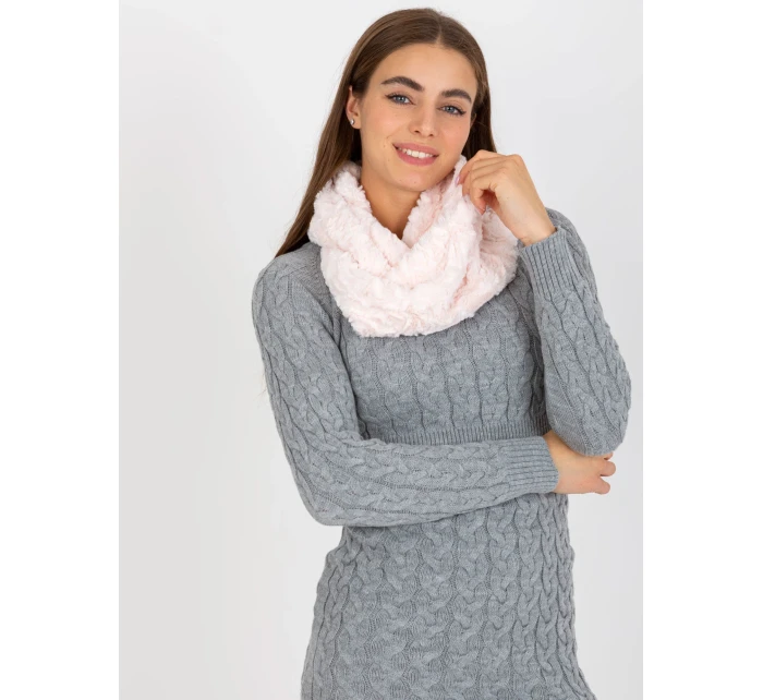 Tunelová šála AT KM S 8253.18 světle růžová