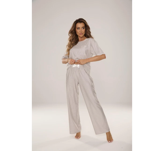 Pyžamo De Lafense 037 Camelia kr/sr S-2XL