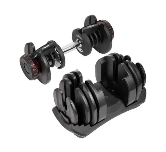 Nastavitelná litinová činka 40 kg REBEL ACTIVE