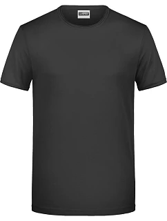 Daiber 8002 Pánské tričko z bio bavlny 02.8002 black