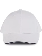KP 011 6 Panelová sandwich kšiltovka white/navy model 22460961 - K-up KP 011 6 Panelová sandwich kšiltovka white/navy model 22460961 - K-up