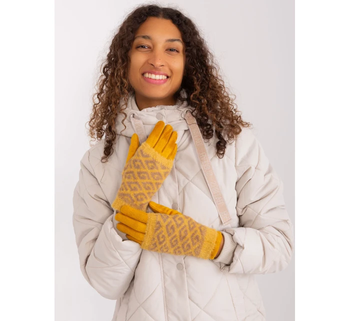 Rukavice AT RK 2310.88 tmavě žlutá