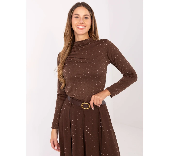 Bluzka IT BZ brązowy model 21441302 - FPrice Bluzka IT BZ brązowy model 21441302 - FPrice