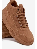 Pánské tenisky Big Star HI-POLY SYSTEM – světle hnědé