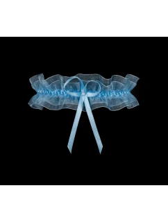 Podvazek PW-03 modrá - Julimex