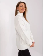 Dámský svetr AT SW 23401.97P Ecru - FPrice