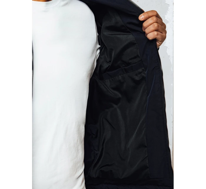 FashionStreet pánská tmavě modrá přechodná bunda TX4987 FashionStreet pánská tmavě modrá přechodná bunda TX4987