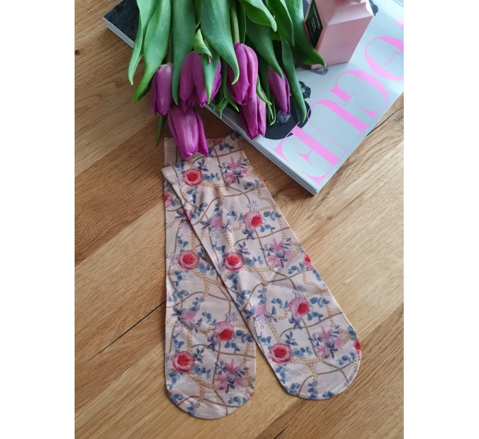 Dámské vzorované ponožky model 7465057 20 den - Magnetis