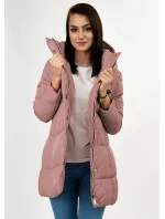 KRÓTKA KURTKA DAMSKA ZIMOWA Z  RÓŻ model 21241728 - Libland