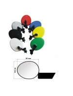 Zrcátko na řídítka AJS červené