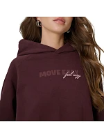 Dámská mikina 4F F2175 tmavě hnědá 4FWSS26TSWSF2175 80S