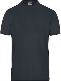 Daiber JN 1802 Pánské pracovní tričko z bio bavlny - Solid 02.1802 carbon