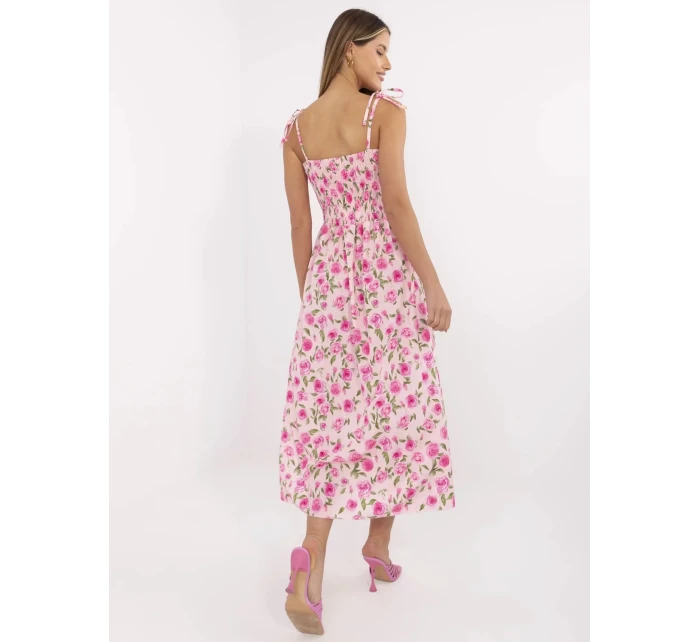 Sukienka MI SK  jasny różowy model 21124352 - FPrice