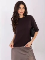Jumper MO SW 1510.86 tmavě hnědý Jumper MO SW 1510.86 tmavě hnědý