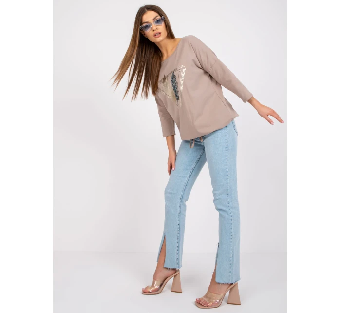 Halenka RV BZ 0224.42 tmavě lila Halenka RV BZ 0224.42 tmavě lila