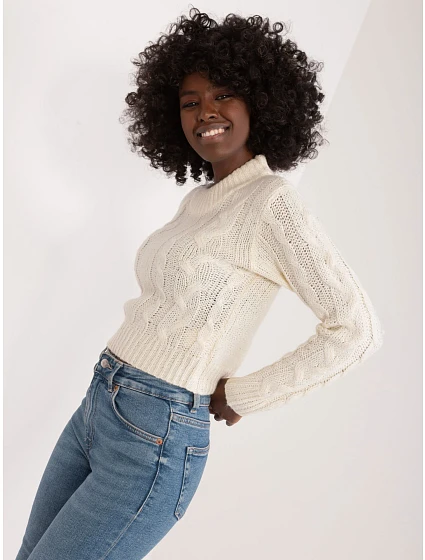 Sweter TW SW model 19529621 ecru - FPrice