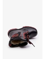 Dětské zateplené boty Black Askya Dětské zateplené boty Black Askya