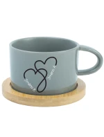 Keramický hrníček Makronka pro zamilované