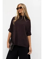 Svetr s krátkým rukávem model 231504 Italy Moda Svetr s krátkým rukávem model 231504 Italy Moda