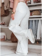 Dámské široké kalhoty LEGBLISS white FashionStreet UY2676
